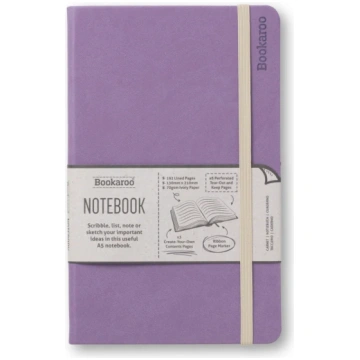 Blociņš Bookaroo (A5) - baklažāns