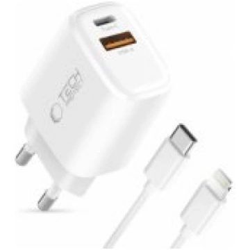 Tech-Protect NCA30 PD 30W QC3.0 USB-A/ C + Cable L