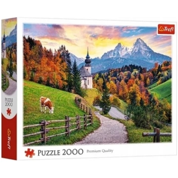 Trefl PUZZLE 2000 Bawarskie Alpy jesieni 27127 590