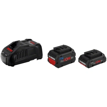 Bosch ProCORE Akku-Kit 18V 4,0 Ah + 5,5 Ah + GAL 1