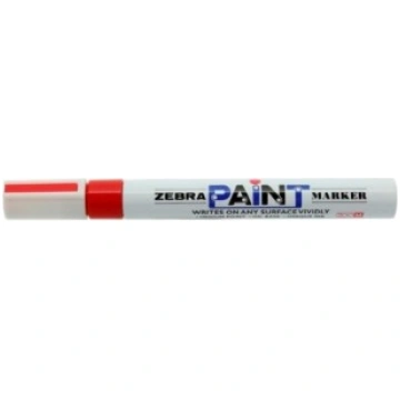 Marķieris Zebra Krāsa 2mm, sarkans