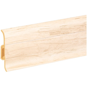 Grīdlīste CEZAR PVC, h59 mm, 2.2 m, kalnu kļava