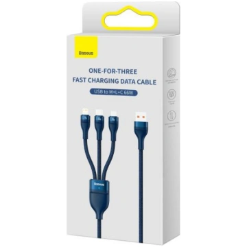 Baseus 3in1 Flash Series USB Kabelis 1.2m | CASS04