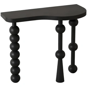 Console Table, Modern Solid Wood Foyer Entrance Ta