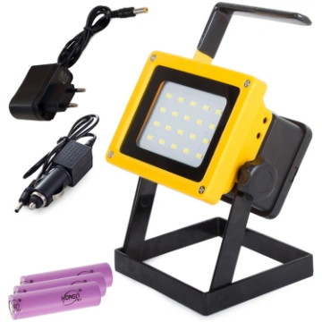 Pārnēsājams LED halogēna prožektors 100W, 20 SMD, 