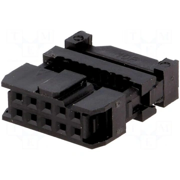 Plug | IDC | female | PIN: 10 | IDC | for ribbon c
