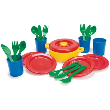 Dantoy - Dinner set in net (4381) 4381 (5701217043