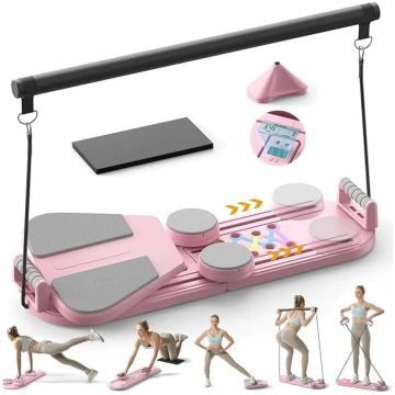 Salokāma Pilates dēļa, daudzfunkcionāla vēdera mus