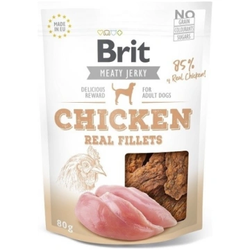 BRIT Jerky Snack Chicken - dog treat - 80g