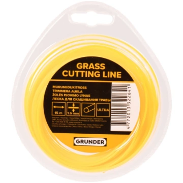 Trimmera virve Grunder ULTRA, 15 m x 1.6 mm