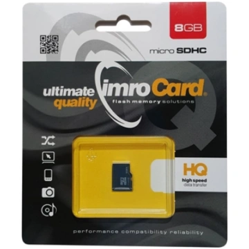 Imro Memory card microSDHC / 8GB / 4 MB/s MicroSD/
