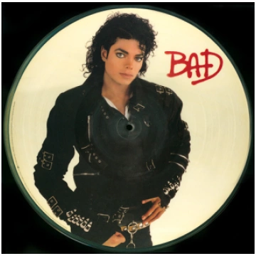 Michael Jackson - Bad, Picture Disc, LP, vinila pl