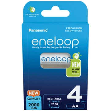 Panasonic Eneloop aku.AA 2000 mAh 4 pcs. BK-3MCDE/