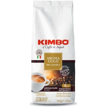 „Kimbo Aroma Gold“ kafijas pupiņas, 500 g
