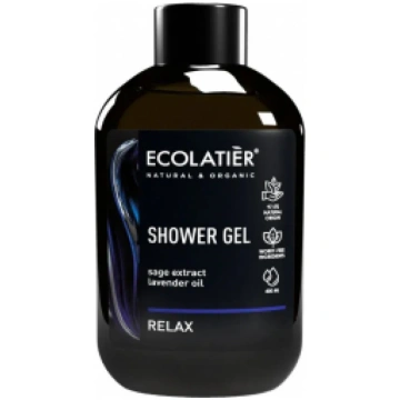 ECOLATIER POWER Dušas želeja Relax, 400 ml 1420221