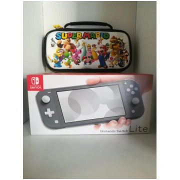 CONSOLE NINTENDO SWITCH LITE GRIGIA + MEMORY CARD 