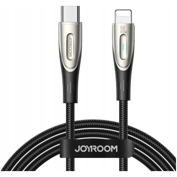 Kabel USB Joyroom USB-C - Lightning 1.2 m Czarny (