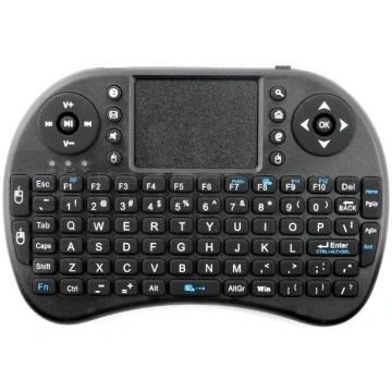 Wireless keyboard with touchpad Mini Touch - black