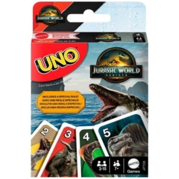Mattel Gra UNO Jurassic World Rebirth JFT28