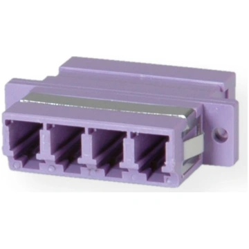 Value Fibre Optic Adapter LC quadruple, OM4, PB | 