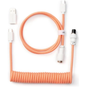 Keychron Coiled Type-C Cable, Orange Cab-14