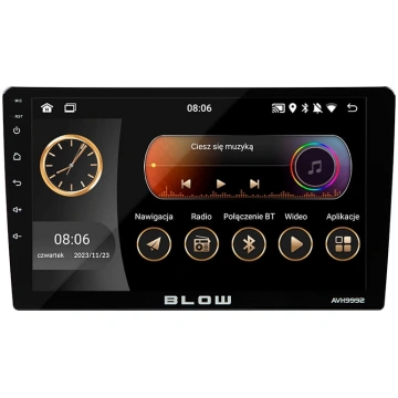 radio avh-9992 2din 9" android/wifi/gps/ karpu BLO