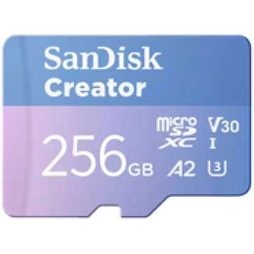 SanDisk Creator 256 GB MicroSDXC UHS-I Class 10 61