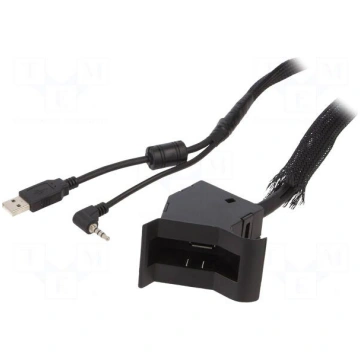USB/AUX adapter | VW | Jack 3,5mm 4pin socket,USB 