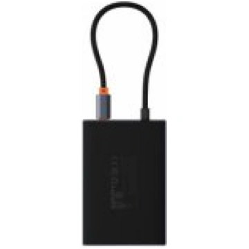Baseus PioneerJoy 8-in-1 USB-C hub Black Dokstacij