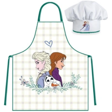 Disney Frozen priekšauts un cepures komplekts