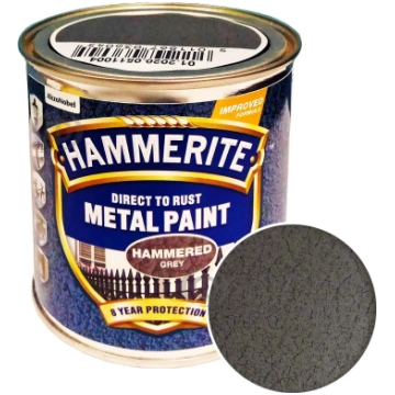 Hammerite ANTICORROSIVE PAINT HAMMERED HALL 250ML 