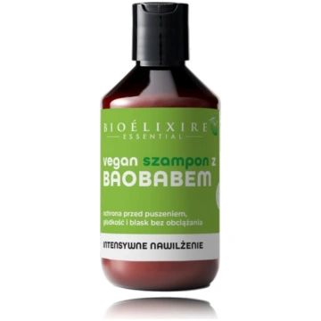 Bioélixire Essential Baobab Vegan Shampoo šampūns 
