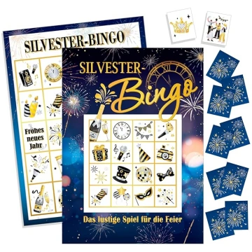 HOWAF Jaungada vakara bingo spēles Pieaugušo ģimen