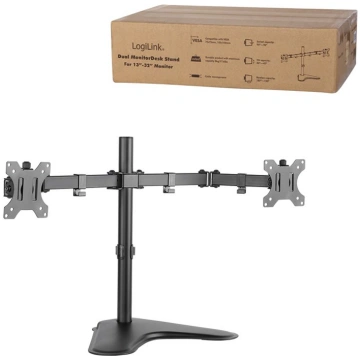 LogiLink Dual Monitor Desk Stand mounting kit - ad