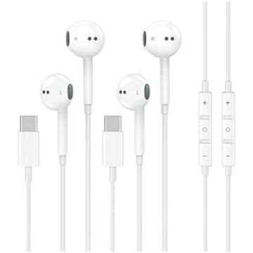 USB C tipa austiņas iPhone 17 16 15 C tipa austiņa