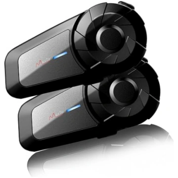 QSPORTPEAK Motociklu interkoma Bluetooth austiņas,