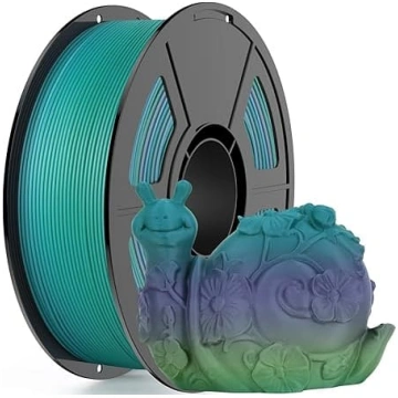 Matēts Rainbow PLA filaments 3D drukāšanai Aurora 