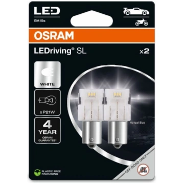 OSRAM SPULDZE P2W 12V 1.4W BA15S BLI2 DK