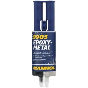 MANNOL 9905 divkomponentu epoksīda līme metālam