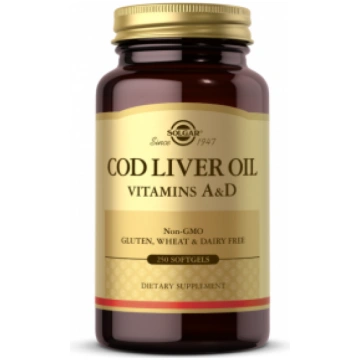 Cod Liver Oil Solgar 250 softgels