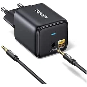 UGREEN Hi-Res Bluetooth 6.0 Adapter with LDAC, Plu