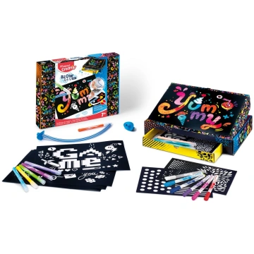 Radošs krāsošanas komplekts Maped Creativ Blow Pen