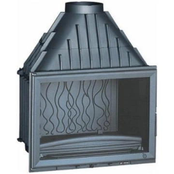 Kamīna kurtuve INVICTA 700, ar taisnu stiklu, 14kW