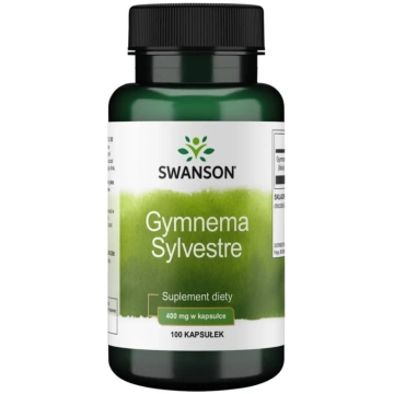 Gymnema Sylvestre 400mg, 100 kapsulas Swanson