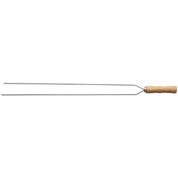 Nerūsējošā tērauda iesms 850mm dubultais, koka rok