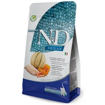 FARMINA N&D Ocean Cat Cod, Shrimp, Pumpkin and Can