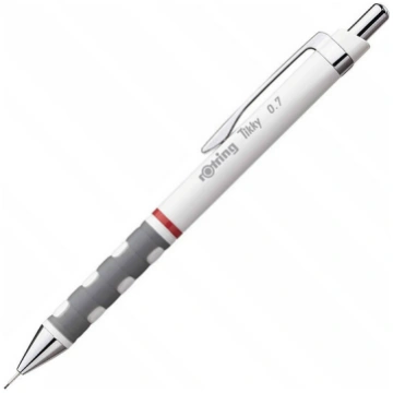 Automātiskais zīmulis Rotring 0,7, balts korpuss