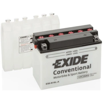 Startera akumulatoru baterija EXIDE E50-N18L-A
