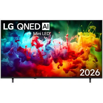 LG QNED72 AI, 75"", 4K UHD, QNED Mini LED, melna -