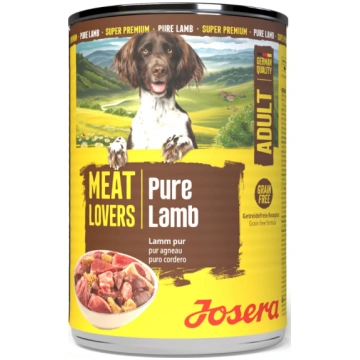 Mitrā barība (konservi) suņiem Josera Meat Lovers 